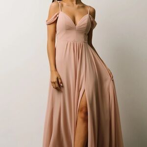 Blush Bridesmaid dress